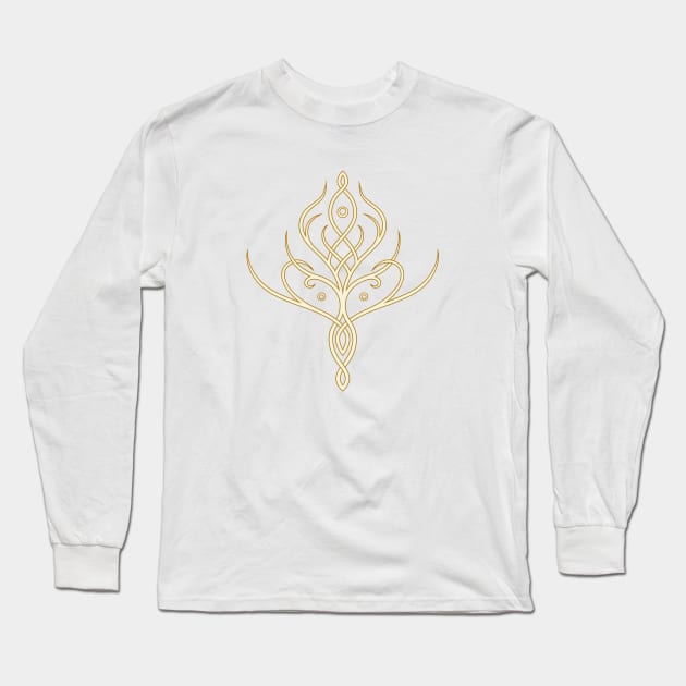 Lûth Galadh Long Sleeve T-Shirt by molshevska